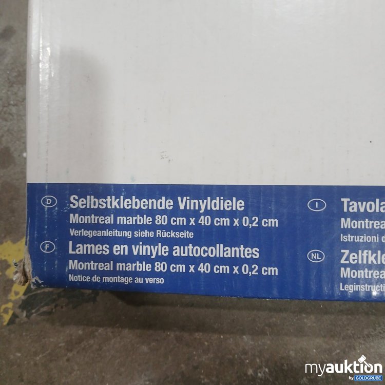 Artikel Nr. 468061 Artikel Nr. 468061: Selbstklebende Vinyldiele Montreal marble 80 cm x 40 0,2