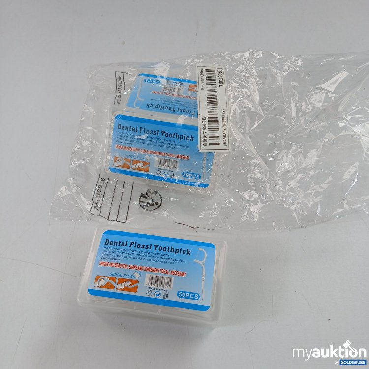 Artikel Nr. 803061 Artikel Nr. 803061: Dental Flossl Toothpick 3er Pack