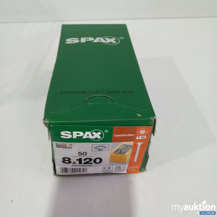 Artikel Nr. 822061 Artikel Nr. 822061: SPAX Holzschrauben 8x120, 50Stk.