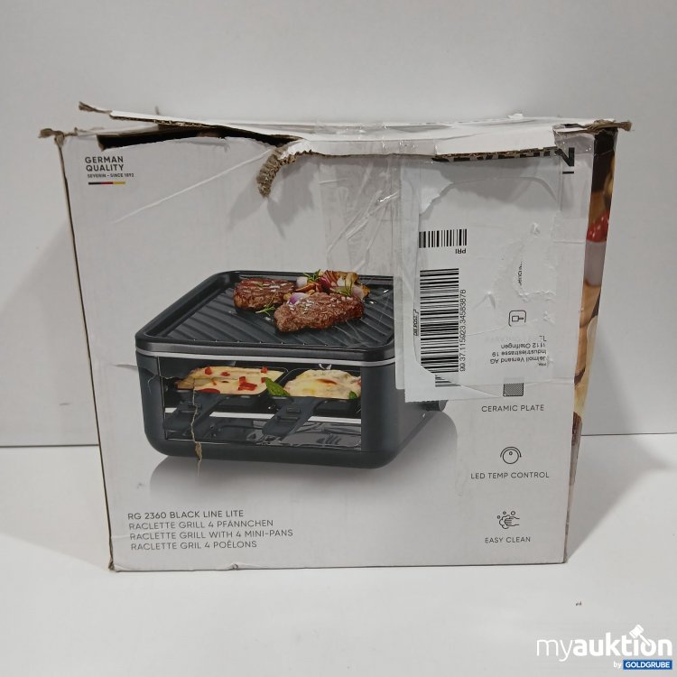 Artikel Nr. 915061: Severin RG 2380 Raclette Grill  4 Pflänznchen 