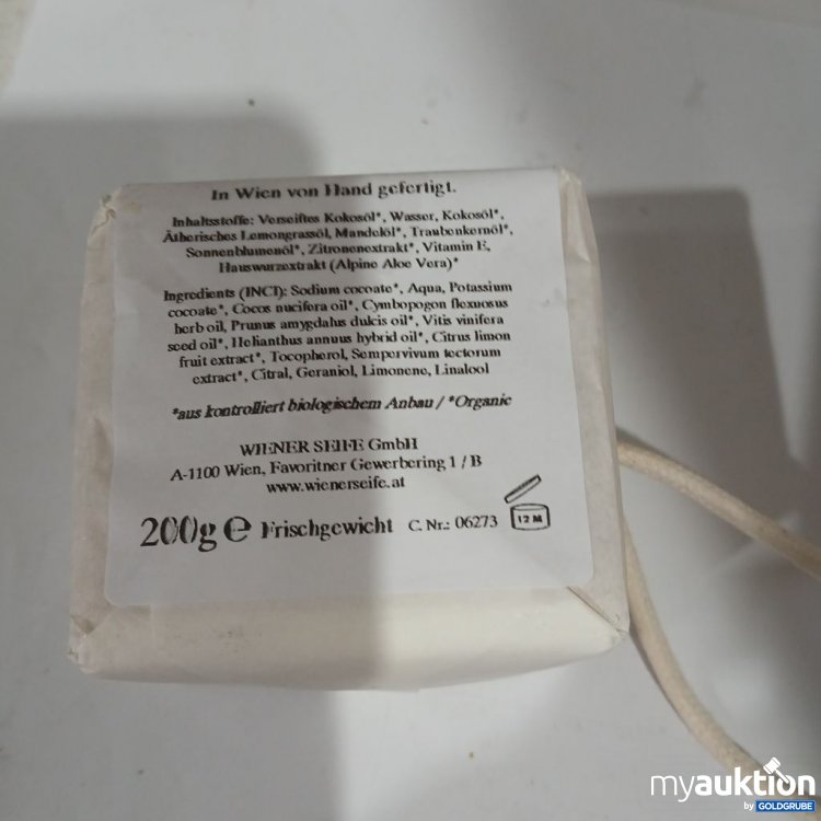 Artikel Nr. 918061: Wiener Seife N°59 Gärtner Lemongrass 200 g