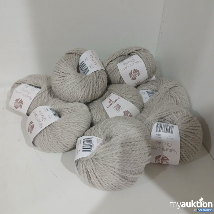 Artikel Nr. 930061 Artikel Nr. 930061: Natural Lama Chunky Wolle 50 g
