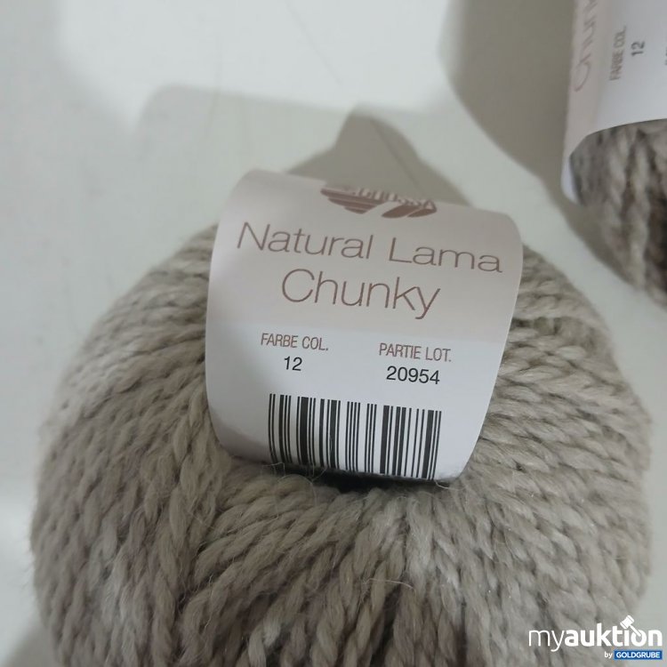 Artikel Nr. 930061 Artikel Nr. 930061: Natural Lama Chunky Wolle 50 g