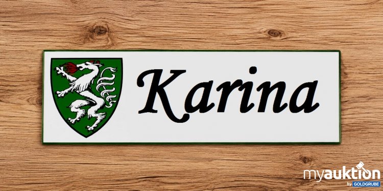 Artikel Nr. 937061: Blechschild 
