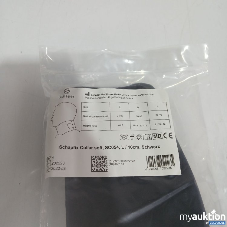 Artikel Nr. 958061: Schaper Schapfix Collar soft L/10cm schwarz 