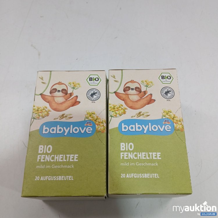 Artikel Nr. 963061 Artikel Nr. 963061: Babylove Bio Fencheltee 2x20 Beutel