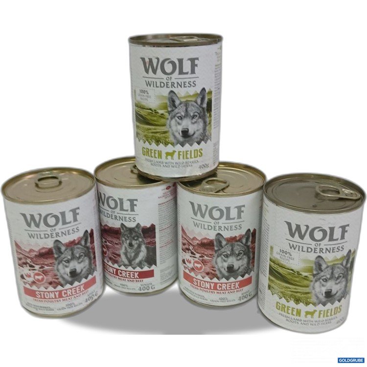 Artikel Nr. 968061 Artikel Nr. 968061: WOLF of Wilderness Stony Creek Hundefutter 5x400g
