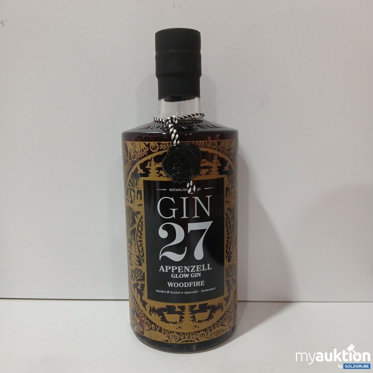 Artikel Nr. 972061: GIN 27 Appenzell Glow Gin Woodfire, 0,7L