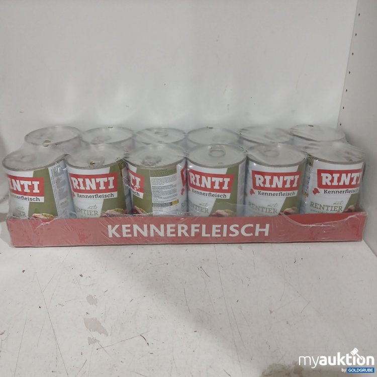 Artikel Nr. 990061 Artikel Nr. 990061: Rinti Kennerfleisch Rentier 12x400g
