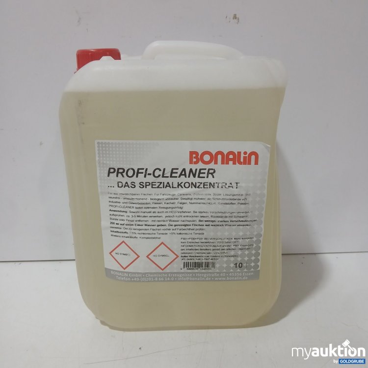 Artikel Nr. 468062 Artikel Nr. 468062: Bonalin Profi-Cleaner Spezialkonzentrat 10 l