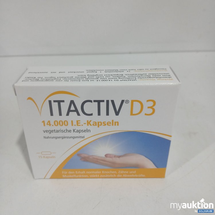 Artikel Nr. 845062 Artikel Nr. 845062: Vitactiv D3 15Kapseln