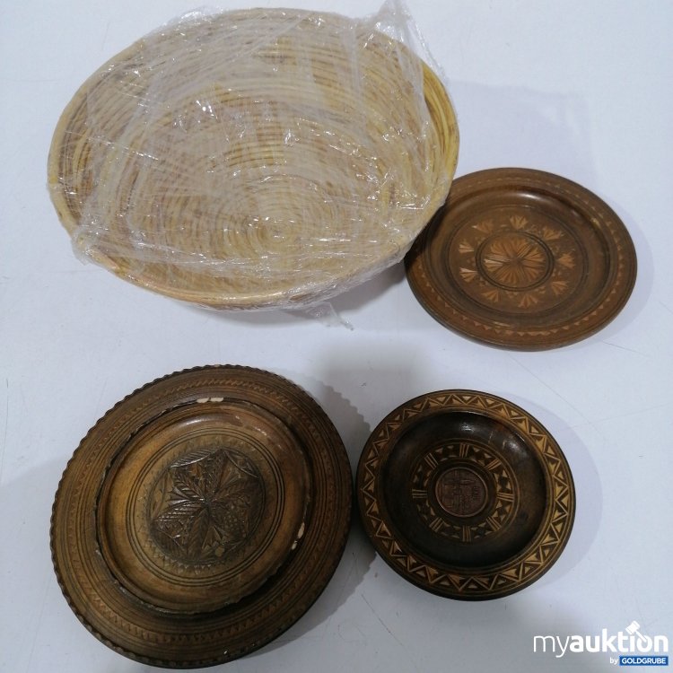 Artikel Nr. 885062: Holzschüssel mit Wandbilder