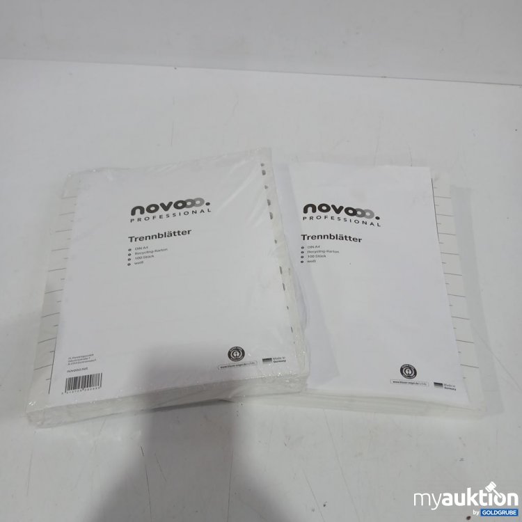 Artikel Nr. 904062: novoo Trennblätter