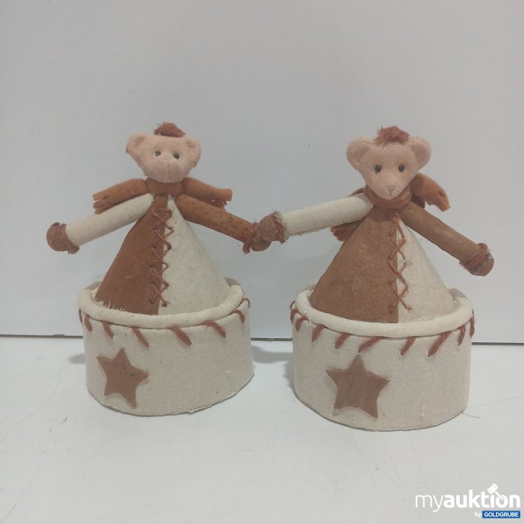 Artikel Nr. 940062 Artikel Nr. 940062: Deko-Aufbewahrungsbox Jute Bär 2x