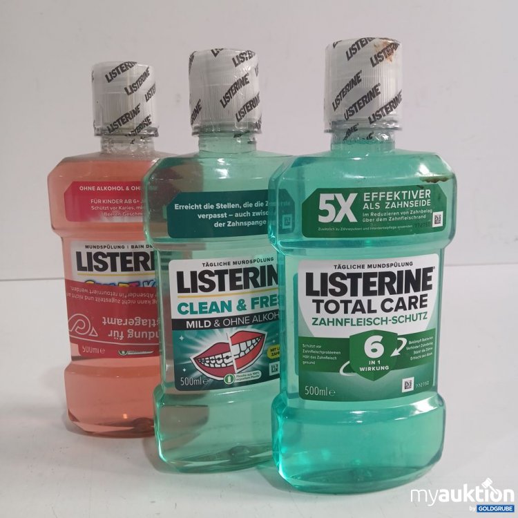 Artikel Nr. 953062: Diverse Listerine Mundspülung 3x500ml