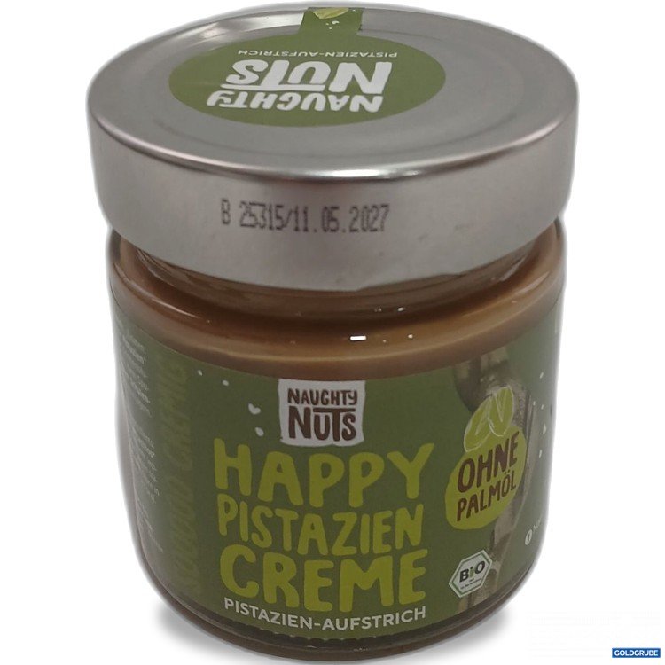 Artikel Nr. 959062: Naughty Nuts Happy Pistazien Creme Ohne Palmöl 200g  