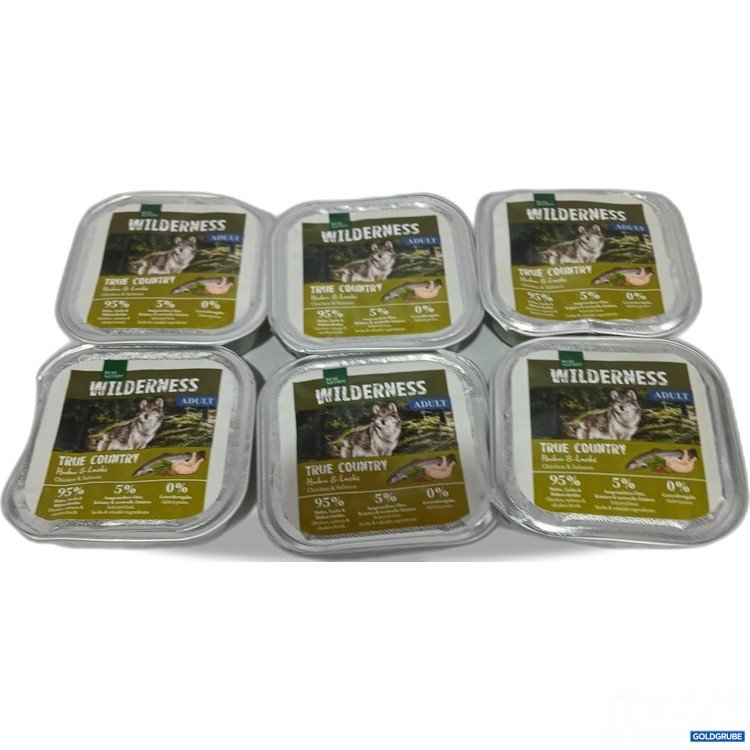 Artikel Nr. 968062 Artikel Nr. 968062: Wilderness Adult True Country Huhn & Lachs 6x100 g