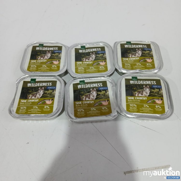 Artikel Nr. 968062 Artikel Nr. 968062: Wilderness Adult True Country Huhn & Lachs 6x100 g