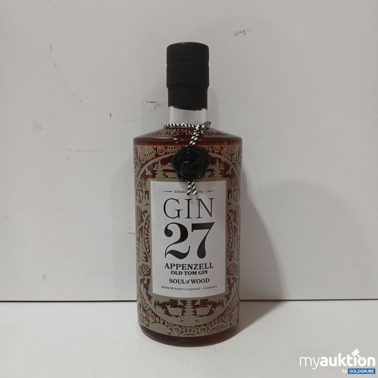 Artikel Nr. 972062: GIN 27 Appenzell Old Tom Gin Soul of Wood, 0,7L