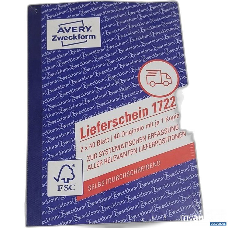 Artikel Nr. 978062 Artikel Nr. 978062: Avery Lieferschein 1722 5stk