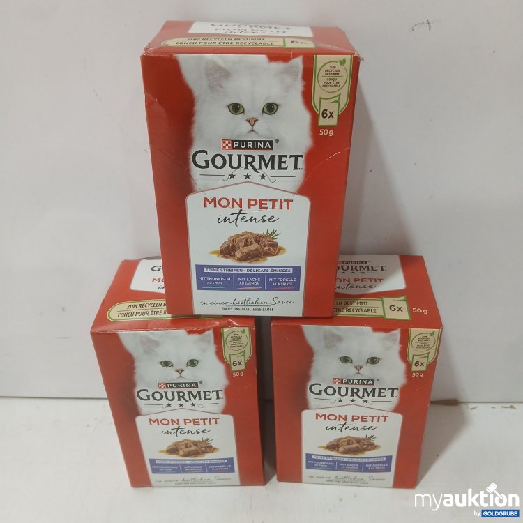 Artikel Nr. 466063: Purina Gourmet Mon Petit Katzenfutter 3x6x50g