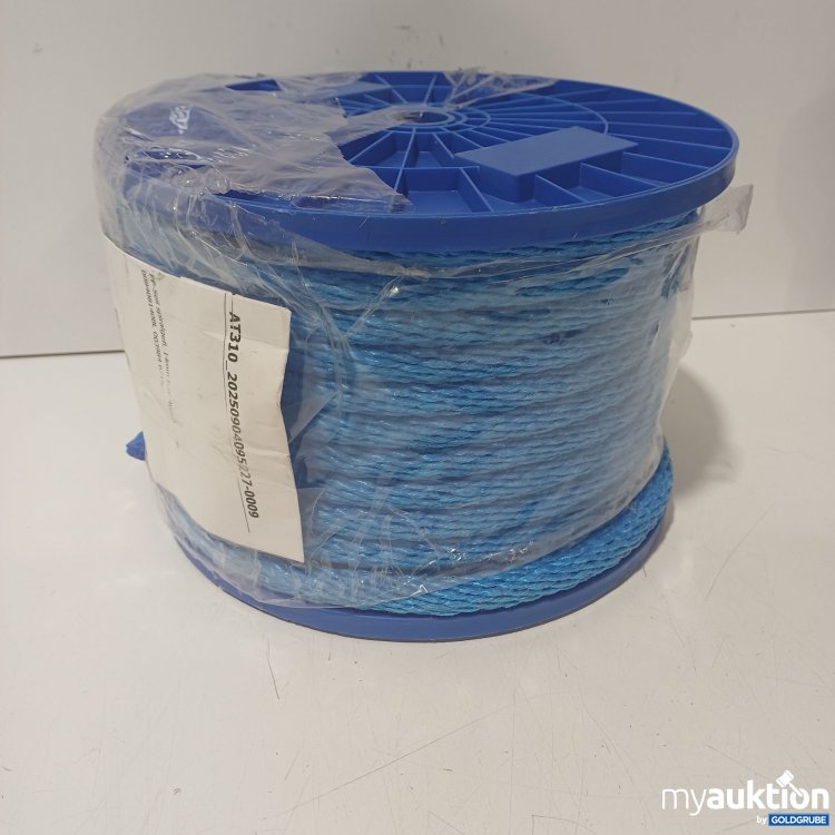 Artikel Nr. 525063: PP-Seil spiralgeflochten 14mm Blau 40m