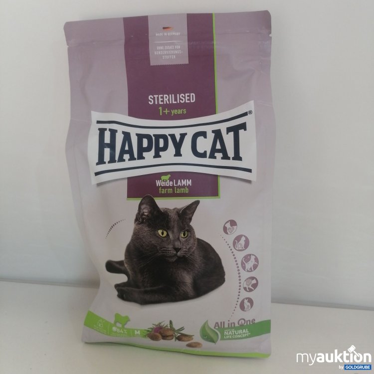 Artikel Nr. 762063 Artikel Nr. 762063: Happy Cat Trockenfutter für Katzen 1,3kg