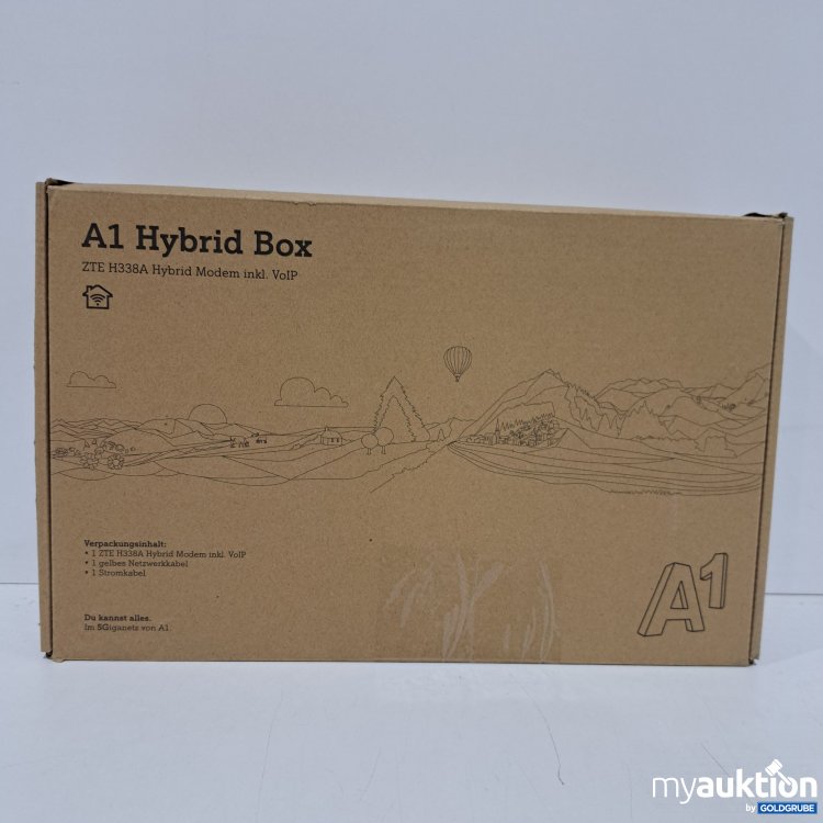 Artikel Nr. 817063 Artikel Nr. 817063: A1 Hybrid Box ZTE H338A Modem inkl. VoIP