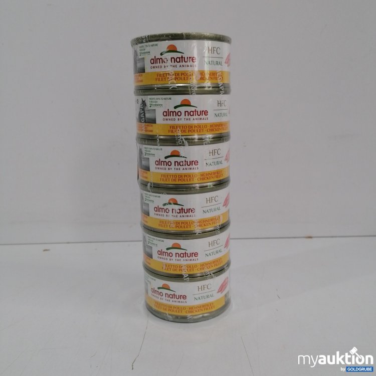 Artikel Nr. 840063 Artikel Nr. 840063: Almo Nature Hühnchenfilet 6x70g