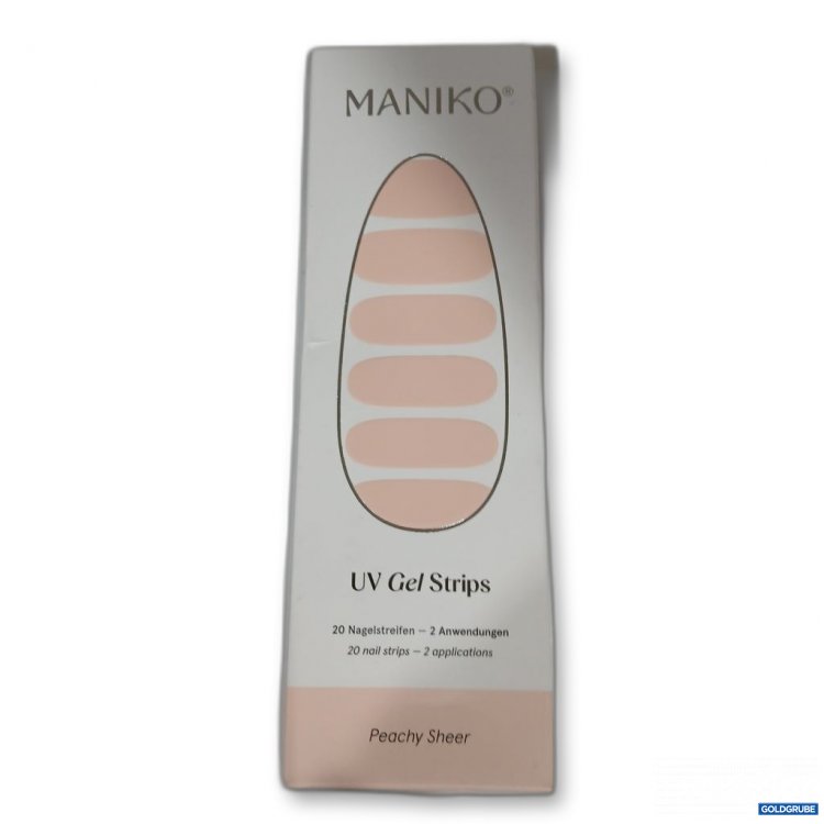 Artikel Nr. 918063: MANIKO UV Gel Strips Peachy Sheer