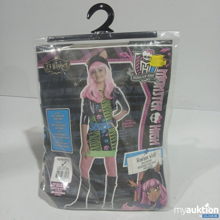 Artikel Nr. 929063: Monster High Kinder Kostüm Howleen Wolf 