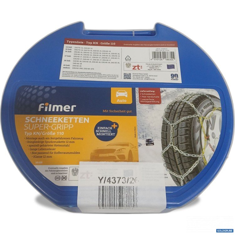 Artikel Nr. 985063 Artikel Nr. 985063: Filmer Schneeketten Super-Gripp Typ KN/Größe 110