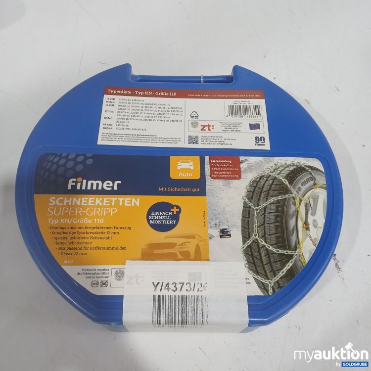 Artikel Nr. 985063 Artikel Nr. 985063: Filmer Schneeketten Super-Gripp Typ KN/Größe 110