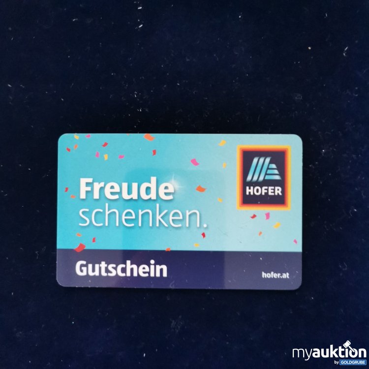 Artikel Nr. 784064 Artikel Nr. 784064: Hofer Gutschein Wert 50 Euro