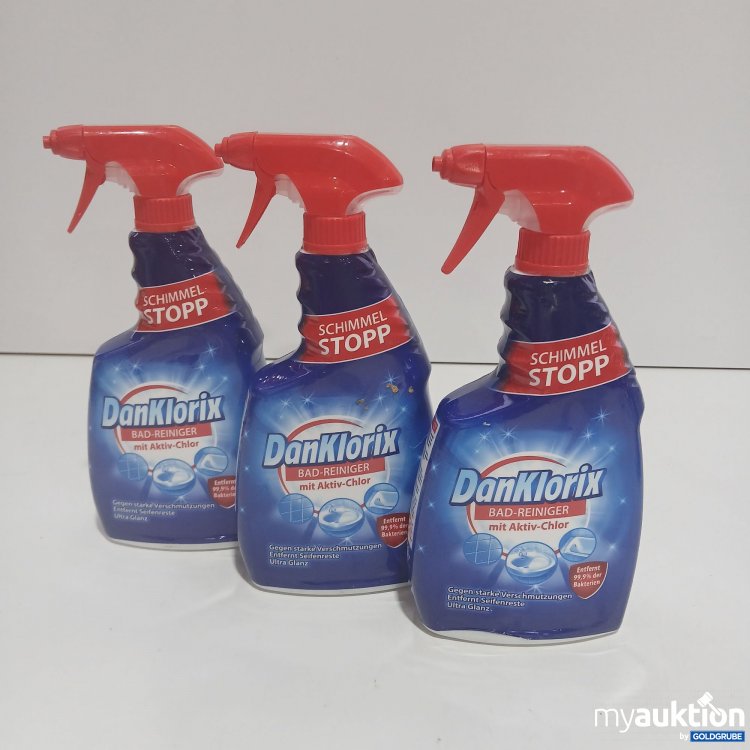 Artikel Nr. 851064: DanKlorix Bad-Reiniger 3x750ml