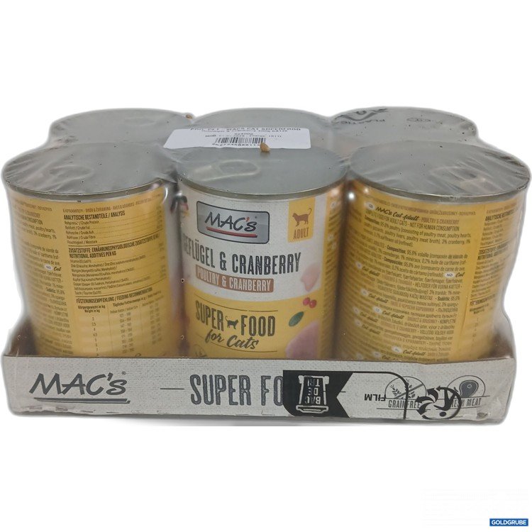 Artikel Nr. 939064 Artikel Nr. 939064: Mac's Super Food Geflügel & Cranberry 6x400g