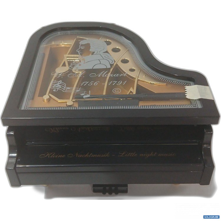 Artikel Nr. 989064: Mini-Piano Musikbox ca 12x13x8cm 