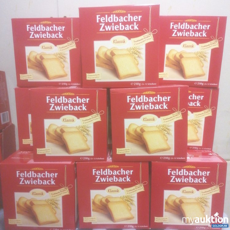 Artikel Nr. 330065 Artikel Nr. 330065: Feldbacher Zwieback 10x210g