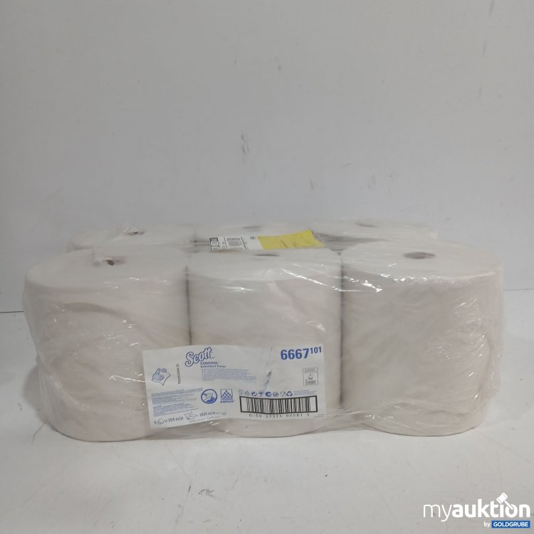 Artikel Nr. 447065 Artikel Nr. 447065: Scott Control Rolled Hand Towels 6Rollen 304m
