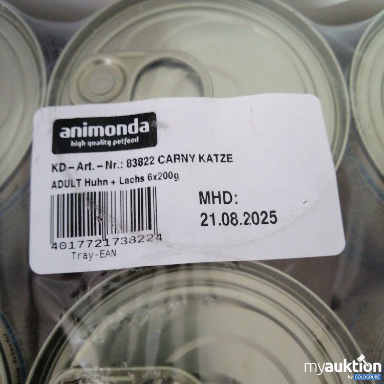 Artikel Nr. 698065: Animonda Carny Katzenfutter Huhn+Lachs 6 x 200 g