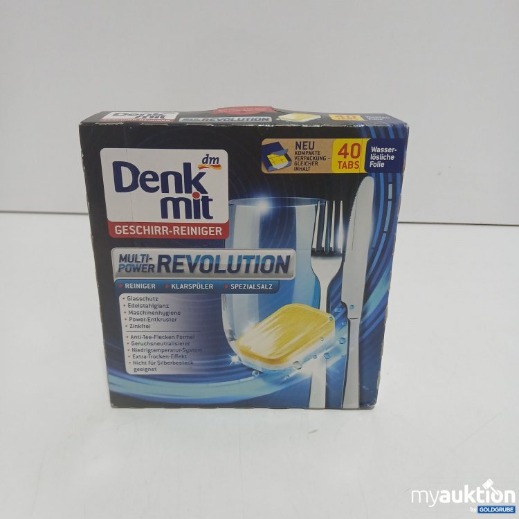 Artikel Nr. 814065 Artikel Nr. 814065: Denkmit Geschirr-Reiniger 40 Tabs