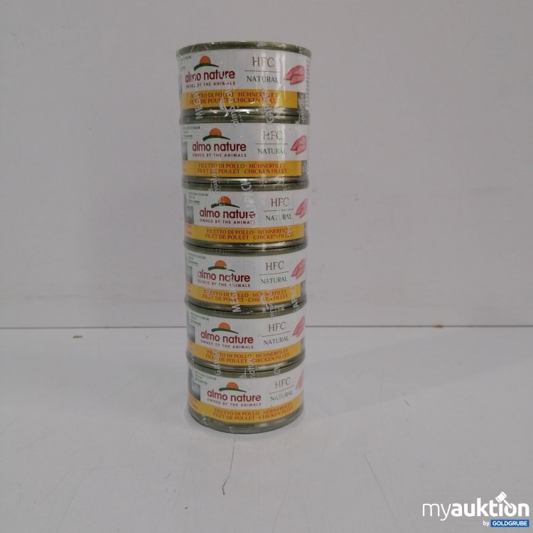 Artikel Nr. 840065 Artikel Nr. 840065: Almo Nature Hühnchenfilet 6x70g