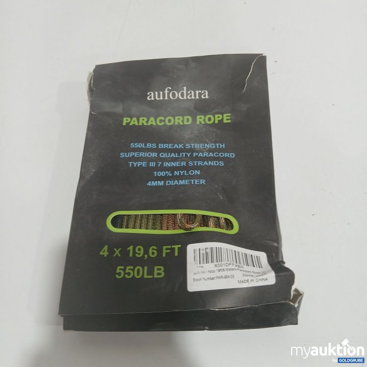 Artikel Nr. 877065: Aufodara Paracord Rope 550LB ca.6m 4x