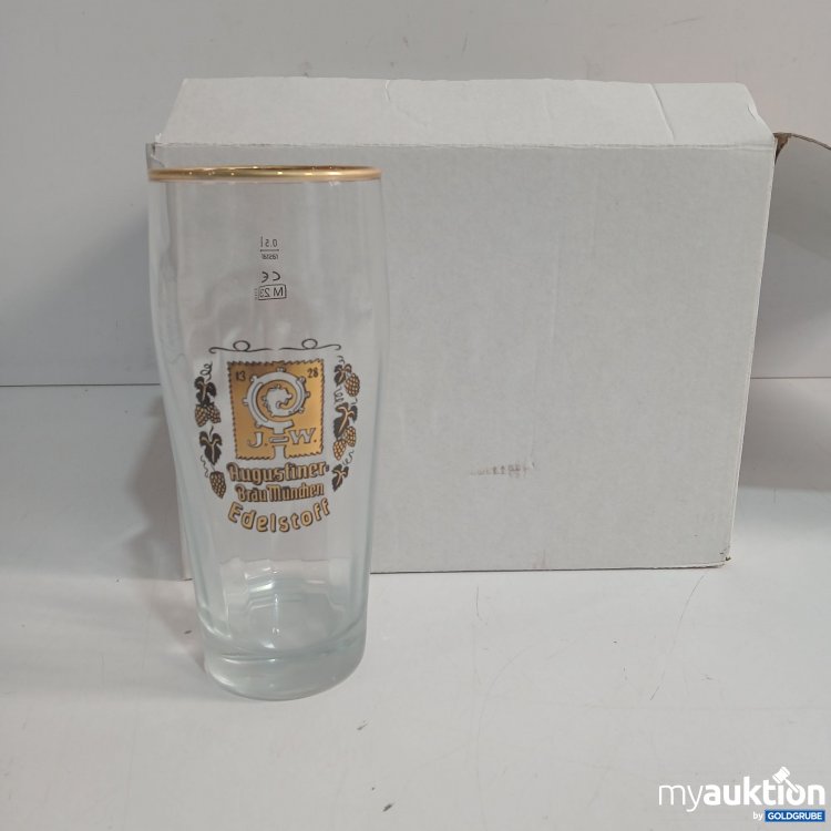 Artikel Nr. 888065 Artikel Nr. 888065: Augustiner Bräu München Edelstoff Gläser 6Stk 0,5L