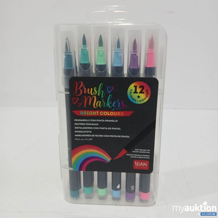 Artikel Nr. 920065: Legami Brush Markers 12er Set