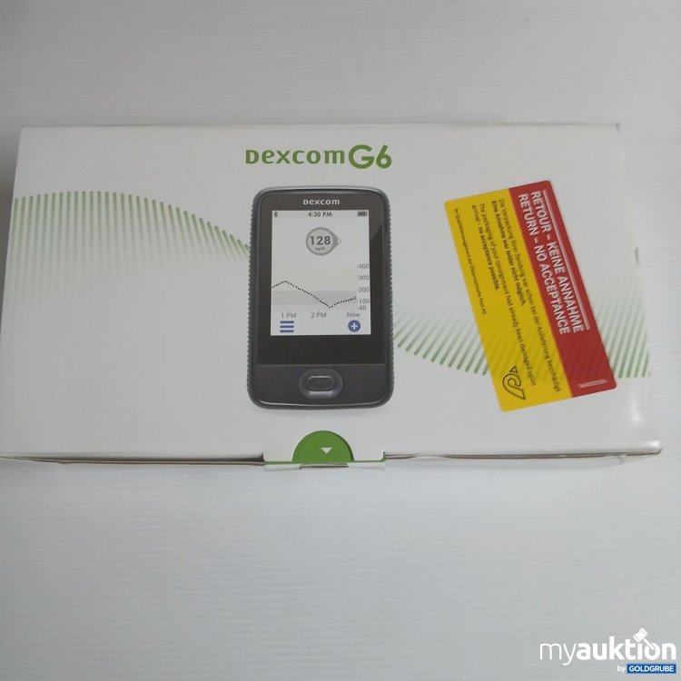 Artikel Nr. 922065: Dexcom G6 Blutzuckermessgerät