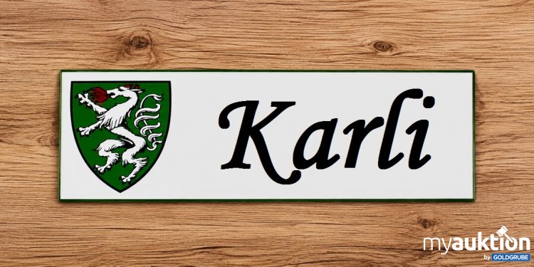 Artikel Nr. 937065: Blechschild 