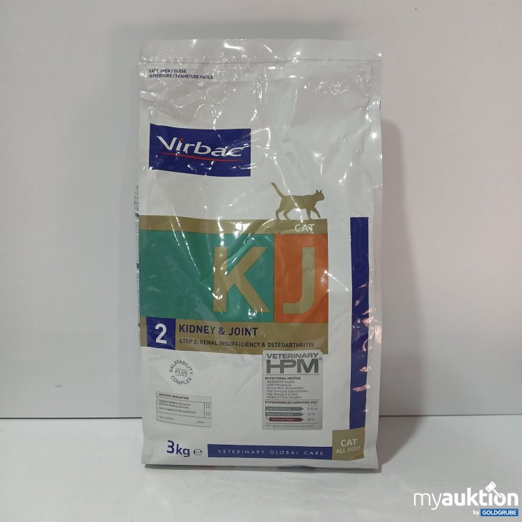 Artikel Nr. 957065: Virbac KJ Kidney&Joint Katzenfutter 3Kg