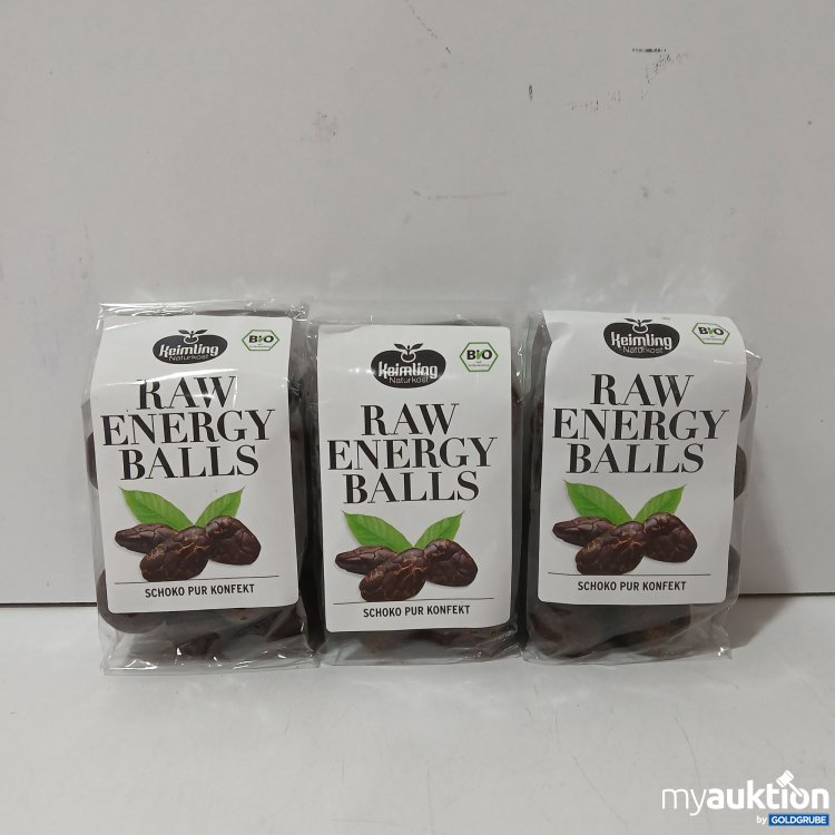 Artikel Nr. 972065: Keimling Naturalkost Raw Energy Balls Datteln u. Mandeln 3×200g