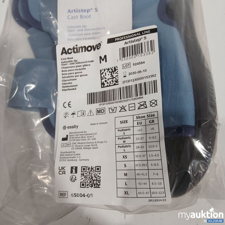 Artikel Nr. 979065 Artikel Nr. 979065: Actimove Gehsole für Starr- und Stützverbände M